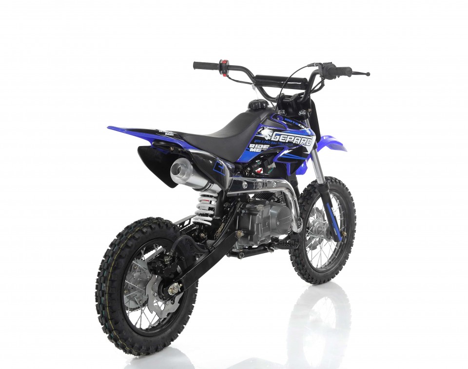 Gepard AGB-21A 110cc Blauw Dirtbike Crossmotor