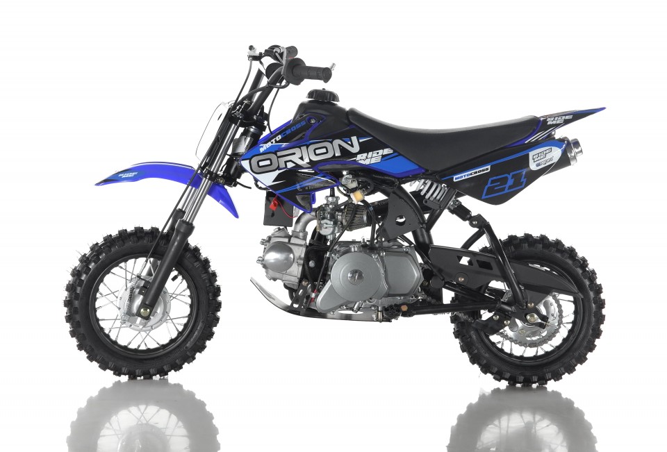 Orion AGB-21 70cc Blauw Dirtbike Crossmotor