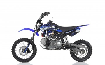 Gepard AGB-21A 110cc Blauw Dirtbike Crossmotor