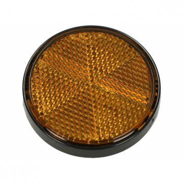 (8B2c) Reflector rond geel