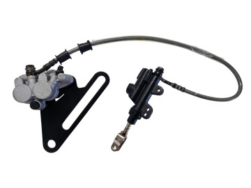 (17D6a) Hydraulisch remsysteem (achter)